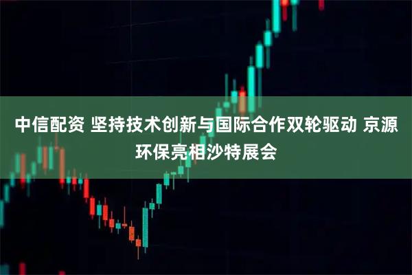 中信配资 坚持技术创新与国际合作双轮驱动 京源环保亮相沙特展会